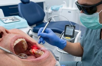 Nd:YAG and Diode Laser Periodontal Pocket Decontamination: Bactericidal Kinetics and Tissue Healing