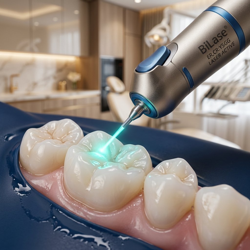 Near-infrared clinical diode laser applying photobiomodulation to surgical dental tissue
